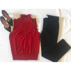 Sexy sheer sleeveless top forever 21